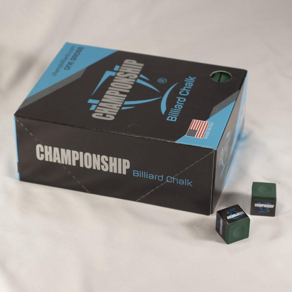 olive championship billiards chalk gross